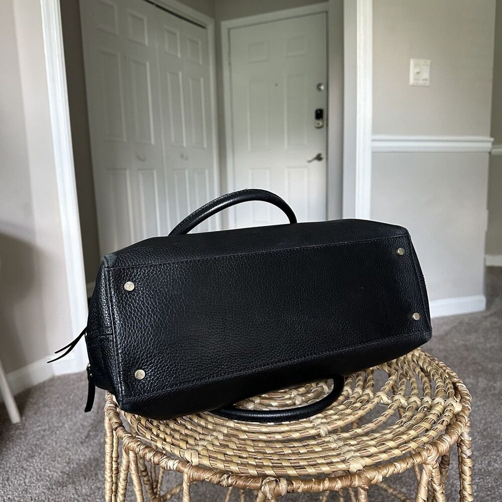 Kate Spade Black Pebbled Leather Tote Bag - Picture 6 of 16